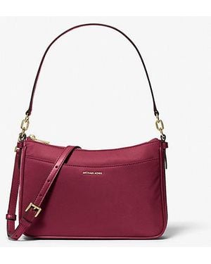 Michael Kors Jet Set Medium Nylon Convertible Pochette - Red