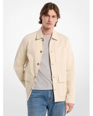 Michael Kors Denim Chore Jacket - Natural