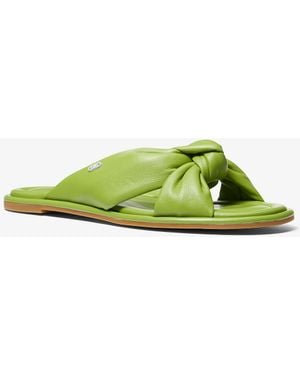 MICHAEL Michael Kors Mksandalia Elena De Piel - Verde