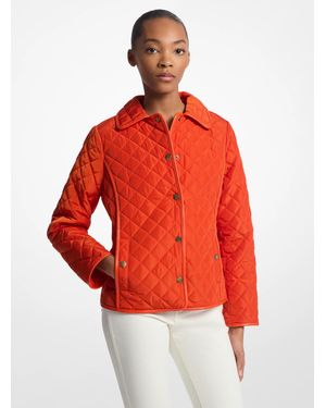Michael Kors Quilted Jacket - Red