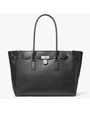 MICHAEL Michael Kors Mk Borsa Tote Hamilton Moderne Grande - Nero