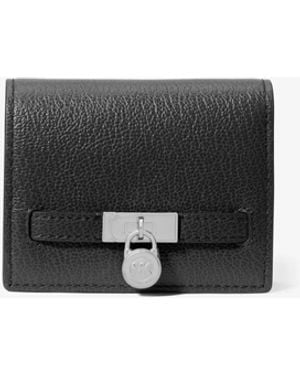 MICHAEL Michael Kors Michael Kors Hamilton Moderne Small Leather Wallet - White