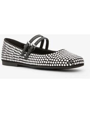 MICHAEL Michael Kors Mkzapatos Matilda Tipo Mary Jane Con Tachuelas - Blanco