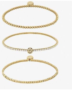 Michael Kors 3-Piece Bracelet Gift Set - White