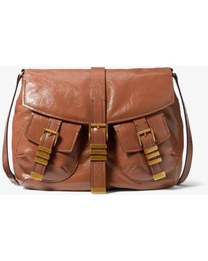 MICHAEL Michael Kors Mk Borsa A Spalla Darrington Grande - Marrone
