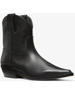 MICHAEL Michael Kors Mk Noemie Leather Boot - Black