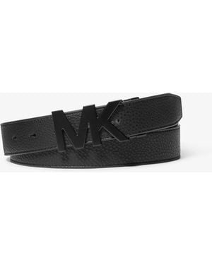 Michael Kors Michael Kors Reversible Signature Logo Buckle Belt - White