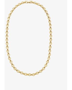 Michael Kors Mkcollar De Eslabones - Blanco