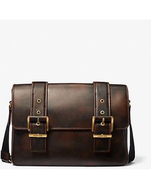 Michael Kors Mk Borsa Messenger Colby - Marrone