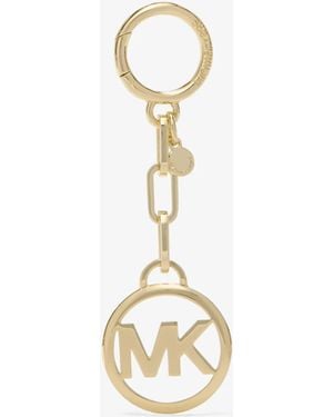 Michael Kors Jet Set Logo Bag Charm - White