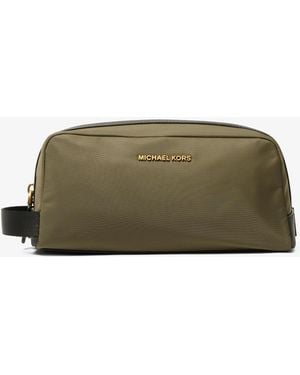 Michael Kors Mk Brooklyn Nylon Travel Kit - Green