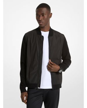 Michael Kors Mk Giacca Con Zip - Nero