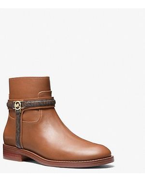 Michael kors signature boots sale