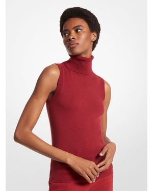 Michael Kors Mk Dolcevita Smanicato - Rosso