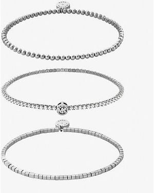 Michael Kors 3-Piece Bracelet Gift Set - White