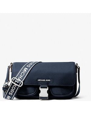 Michael Kors Khai Medium Nylon Messenger Bag - Blue
