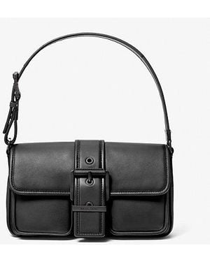 Michael Kors Colby Medium Shoulder Bag - Black