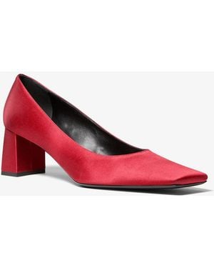 Michael Kors Michael Kors Maria Satin Pump - Red