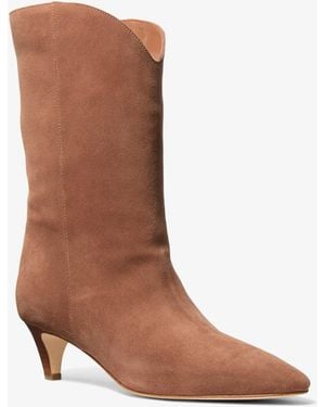 Michael Kors Michael Kors Daniela Suede Boot - Brown