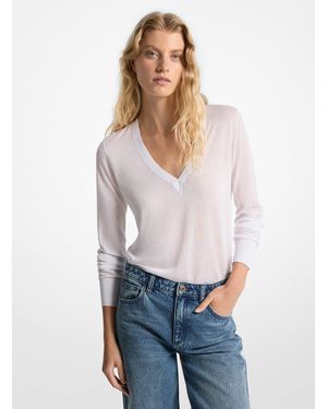 MICHAEL Michael Kors Mk Pullover - Bianco