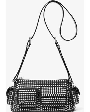 MICHAEL Michael Kors Dakota Small Convertible Pocket Crossbody Bag - Black