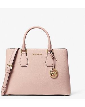 Michael Kors Camille Large Satchel - Pink