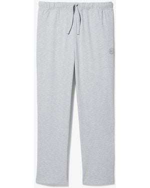 Michael Kors Outlet Mkpantalón Deportivo De Punto De Algodón - Gris
