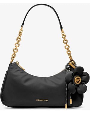 MICHAEL Michael Kors Mk Nolita Medium Nylon Chain Pochette - Black