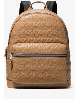 Michael Kors Mk Zaino Hudson Medio Con Logo - Neutro