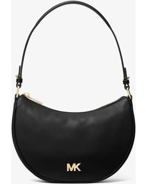 Michael Kors Kyla Small Leather Pochette - Black