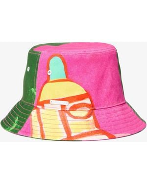 Michael Kors X Christina Zimpel Cotton Twill Bucket Hat - Pink