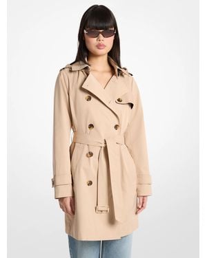 Michael Kors Belted Trench Coat - Natural