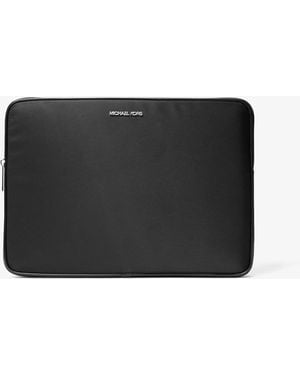 Michael Kors Jet Set Travel Nylon Laptop Case - Black