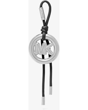 Michael Kors Leather Mk Pop Charm - White