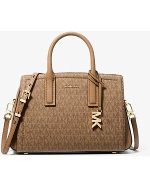 MICHAEL Michael Kors Mk Borsa A Mano Laila Piccola Con Logo - Neutro
