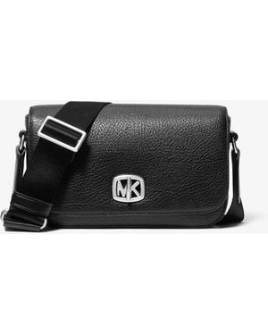 Michael Kors Michael Kors Bryant Small Leather Crossbody Bag - Black