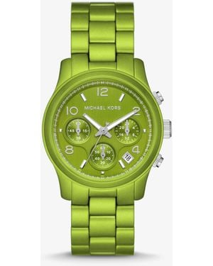 Michael Kors Limited-edition Runway Green-tone Watch