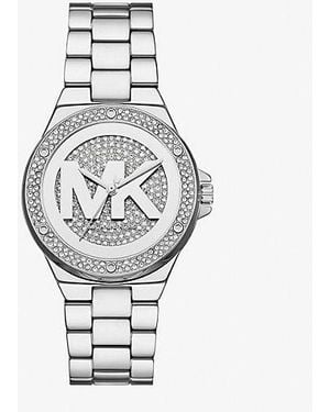 Michael Kors Lennox Pavé-Tone Watch - White