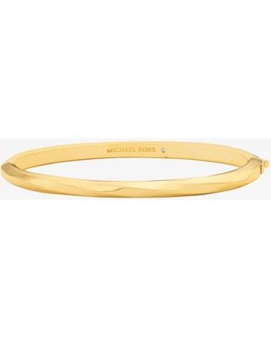 Michael Kors Twist Bangle Bracelet - Metallic