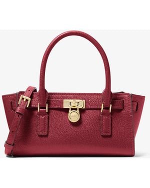 MICHAEL Michael Kors Mk Hamilton Moderne Extra-Small Leather Crossbody Bag - Red