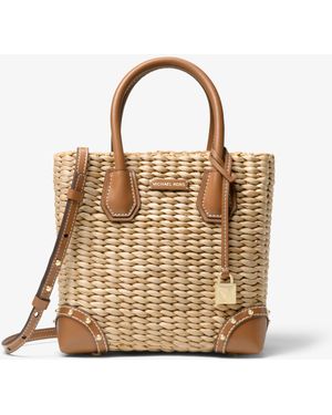 Michael kors straw crossbody bag clearance