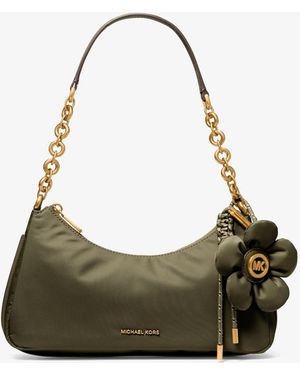 MICHAEL Michael Kors Mk Nolita Medium Nylon Chain Pochette - Green