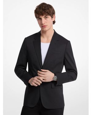 Michael Kors Coolmax Woven Blazer - Black