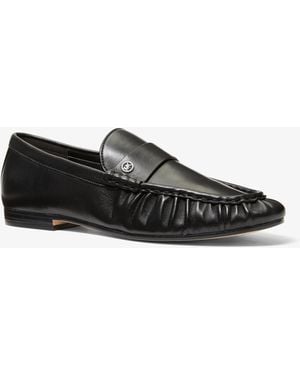 MICHAEL Michael Kors Mk Jennings Leather Loafer - White