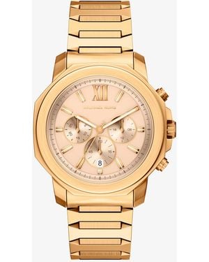 Michael Kors Oversized Prescott-Tone Watch - Metallic