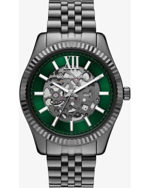 Michael Kors Oversized Lexington Gunmetal Watch - Grey
