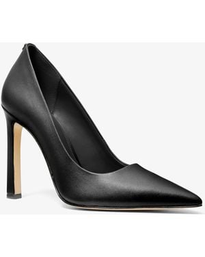 MICHAEL Michael Kors Mk Amara Leather Pump - Black