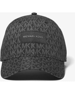 Michael Kors Signature Logo Baseball Hat - Gray