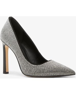 MICHAEL Michael Kors Amara Embellished Pump - White