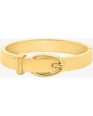 Michael Kors Buckle Bangle - White